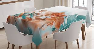 We did not find results for: East Urban Home Tropical Tablecloth Tropical Orchids Blossom Leaves On Blurred Background Floral Themed Modern Art Rectangular Table Cover For Dining Room Kitchen Decor 52 X 70 Orange Teal Wayfair
