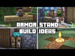 With the right armor enchantments, though, you can negate a lot … Video Armour Stand Decorations
