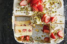 Fold remaining whipped topping into pudding. Strawberry Vanilla Pudding Dessert Lasagne Legranddakar Com