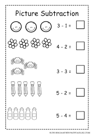 Basic Picture Subtraction Worksheet Free Printable Basic Picture Subtraction Workshe Basic Subtraction Worksheets Basic Subtraction Math Subtraction Worksheets