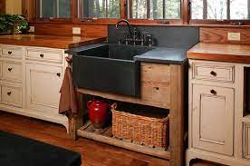 In the end , the color of the whole sink will changed totally. Pin By Becca Nelson On Kitchen Details Rustic Kitchen Sinks Rustic Kitchen Cabinets Rustic Kitchen