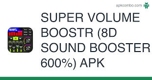 De música mp3, películas, videos y sonido de la nota con un buen volumen alto . Super Volume Boostr 8d Sound Booster 600 Apk 1 2 8 Android App Download