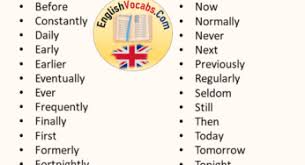 Maybe you would like to learn more about one of these? Adverbs Archives English Vocabs