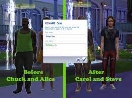 Feb 22, 2020 · change the gender of all sims to a specific gender. Mod The Sims Change Sim Name Or Gender V8