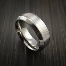 Titanium And Platinum Custom Inlay Ring In 2020 Revolution Jewelry Custom Rings Rings