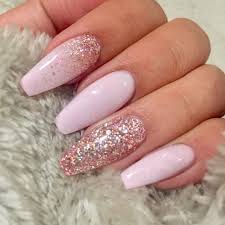 Long Nail Designs Acrylic Coffin Glitter New Fall Nails 2018 A Pink Acrylic Nails Acrylic Nail Designs Glitter Nail Art