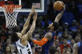 Paul george dunks over roy hibbert at 2012 nba sprite slam. Making The Case For Giannis James Harden Paul George As Nba S Mvp This Season Bleacher Report Latest News Videos And Highlights