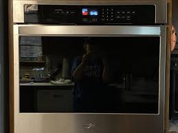 Whirlpool 30 In Self Cleaning Single Electric Wall Oven With Fit System Stainless Steel In The Single Electric Wall Ovens Department At Lowes Com