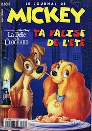 Mickey Le Journal De La Belle Et Le Clochard Films Pour Enfants Walt Disney Animation