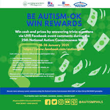 Swagbucks live is the live trivia game show where you test your knowledge to win huge cash prizes. Autism Society Ph Be Autism Ok Win Rewards Win Cash And Prizes By Answering Trivia Questions Via Live Facebook Event Comments During The 25th National Autism Consciousness Week Cash And Prizes Will