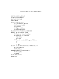 Berikut ini adalah salah satu contoh makalah penelitian biologi terbaru 2017 tentang kodok dan katak yang dapat kamu download secara gratis. A Sistematika Laporan Praktikum Biologi