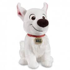 Peluche Chien Volt Disney Store Bolt Star Malgre Lui 35 Cm Peluche Chien Doudou Disney Jouets Pour Animaux De Compagnie