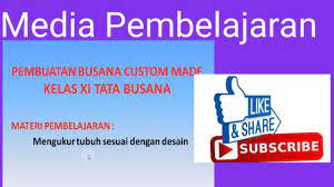 Home › belajar › kelas 11 › pembahasan › pendidikan › seni budaya › seni rupa. Pembuatan Busana Custom Made Kelaas Xi Tata Busana Mengambil Ukuran Tubuh Sesuai Desain Youtube