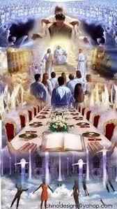 Come To The Table In Heaven A Table Is Prepared For Us Prophetic Art Prophetic Art Jesus Christ Images Jesus Pictures
