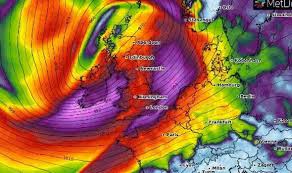 Uk Weather Forecast Chart Turns Purple As Huge Storm Looms