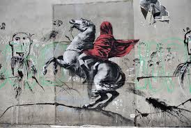 His satirical street art and subversive epigrams combine dark humour with graffiti executed in a distinctive. Provocative New Banksy Murals Have Appeared In Paris