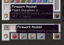 So, in order to launch a firework, you will be looking to craft an item that is known as the firework rocket. 1 15 2 Is There A Way To Get Firework Rockets Without A Flight Duration Tag In Survival Mode Or Is This Evidence Of My Friend Who Owns The Server Taking His Rockets From