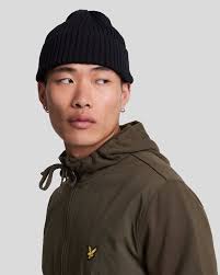 Lyle & Scott Hybrid Zip-Up Olive Green Hoodie