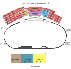 Supercross Closeup Seating Chart Interactive Seating Chart