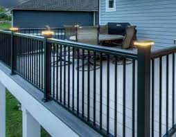 If you want to create your own unique rail design, there are several post skirt styles, materials, and colors to choose from. Ultralox Impressions Express Post Cap Frosted Combo Light For 3 Posts Pro Deck Supply Store