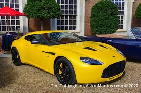 Image result for Sunburst Yellow 2012 Aston Martin