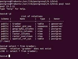 Postgres Select From Existing Table Psql Says Table Does Not Exist Stack Overflow