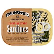 Tomato sauce sardines in tangy tomato sauce. Brunswick Sardines In Soya Oil 106g Sainsbury S