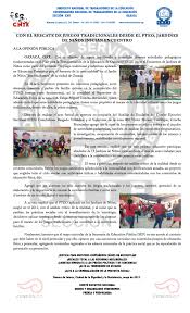 Este se puede convertir en el nuevo juego que abrace a la comunidad, dijo peinado. Con El Rescate De Juegos Tradicionales Desde El Pteo Jardines De Ninos Inician Encuentro Centro De Comunicacion Social De La Seccion Xxii