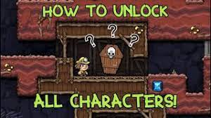 Now lets start with the unlockables, if you unlock them all you will earn the . How To Unlock All Characters In Spelunky 2 Youtube