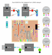 I chose his design due to its simplicity, and because it had the same features that i wanted. Here S A Dual Ad Ar Envelope Generator Stripboard Layout Synthdiy