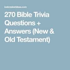Only true fans will be able to answer all 50 halloween trivia questions correctly. 270 Bible Trivia Questions Answers New Old Testament Trivia Questions And Answers Bible Facts Trivia Questions