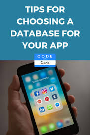 How To Choose A Database In 2020 Ios App Development Programming Apps App