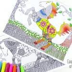 Oncoloring.com, a completely free website for kids with thousands of coloring pages classified by theme and by content. 15 Intricate Adult Coloring Books We Adore Coloring Books For Adults Craze Easy Peasy And Fun