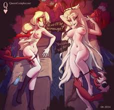 hazbin hotel, charlie morningstar, queencomplex, 2 horns, 2024 - R34 Vault