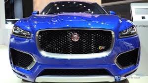 Although there is a decent amount of cargo space inside, fit and finish is subpar, with cheap materials throughout the interior. 2018 Jaguar F Pace S Awd Exterior And Interior Walkaround 2017 New York Auto Show Youtube