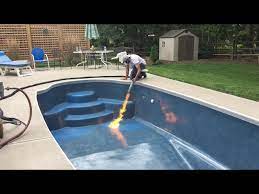 Fiberglass Pool Resurface Youtube