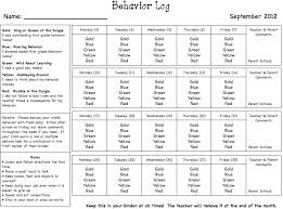 Free Printable Daily Behavior Chart For Teachers Free