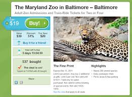 Baltimore Zoo Groupon Daily Morning Coffee