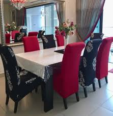 You are in the right place ! European Style Long Back Chair Cover Premium Dining Chair Covers