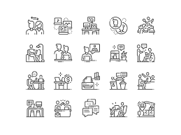 Coworking Icons Technology Icon Icon Symbol Design