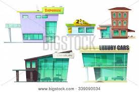 Urban Retro Building Vector Photo Free Trial Bigstock 2020 popular 1 trends in toys & hobbies, lights & lighting, sports & entertainment, home improvement with mall building and 1. urban retro building vector photo