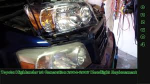 How to replace signal or side marker light bulb on 2002 toyota highlander. Solved Remove Front Headlight Assembly 2002 Toyota Highlander Fixya
