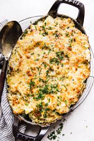 Potato Leek Au Gratin The Modern Proper Recipe Easy Scalloped Potatoes Recipe Scalloped Potato Recipes Scalloped Potatoes Easy