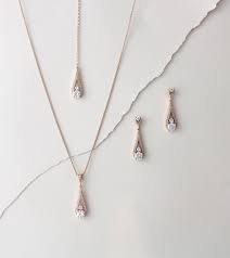 Rose Gold Backdrop Necklace Bridal Back Necklace Bridal Etsy Gold Bridal Earrings Bridal Jewelry Bridal Necklace Set