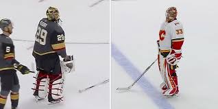According to reports, the vegas golden knights are trading face. Matthew Tkachuk Runs Marc Andre Fleury Almost Starts Goalie Fight With David Rittich