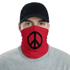 Neck Gaiter: PEACE SIGN