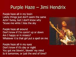 Ppt Purple Haze Jimi Hendrix Powerpoint Presentation Free Download Id 6969047