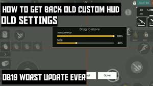 Karena dimana tombol custom hud free fire ini, nantinya akan menjadi lebih terpicu karena memang ukurannya yang cukup besar. How To Get Old Custom Hud Back Free Fire Worst Update Ever Ff Old Settings Garena Youtube