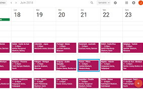 Huitièmes de finale de la coupe du monde 2018. Coupe Du Monde 2018 Comment Ajouter Le Calendrier Complet Dans Google Agenda