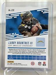 Larry Roundtree III 2021 Prestige RC Xtra Points San Diego Chargers